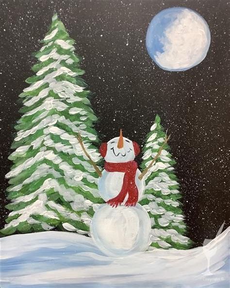 Winter Moon Kids Painting Class, Painting with a Twist (2100 Stephens ...