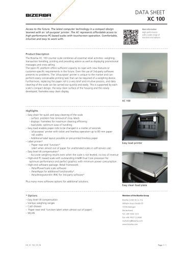 Slicers VSP, VSI & GSP - BIZERBA - PDF Catalogs | Technical ...