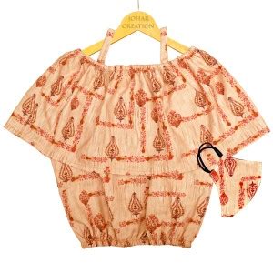 paythentic nx store Girls Crepe Off Shouldered Top Price in India - Buy ...