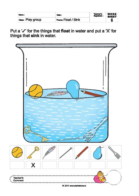 Free Play School Worksheets