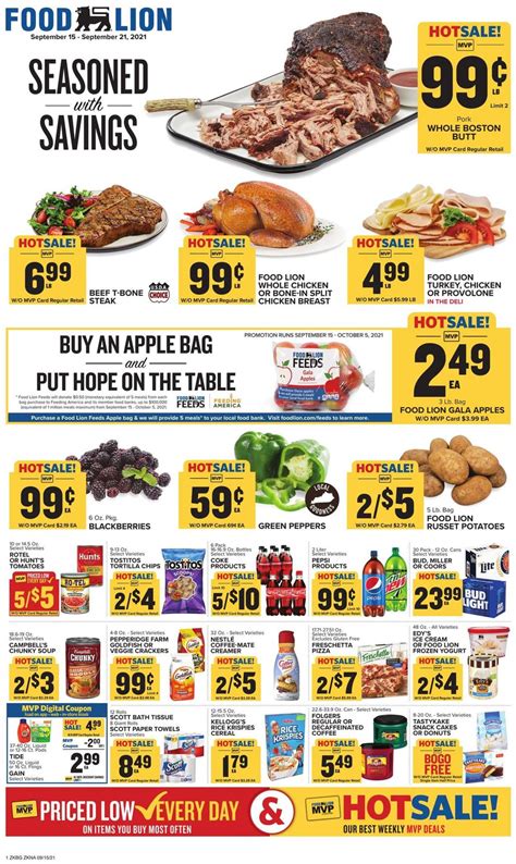 Food Lion Ad Circular - 09/15 - 09/21/2021 | Rabato