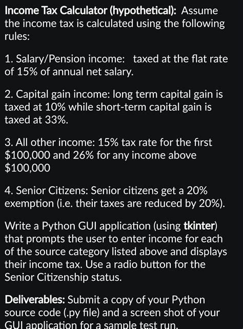 Image result for Using Python for Tax Calculation