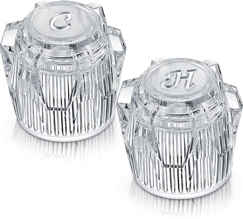 Dreyoo 1 Pair Shower Knob Replacement, Compatible with Phoenix Mobile ...