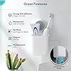 XMART INDIA Wall-Mounted Tooth Brush Holder Bathroom - Self-Adhesive ...