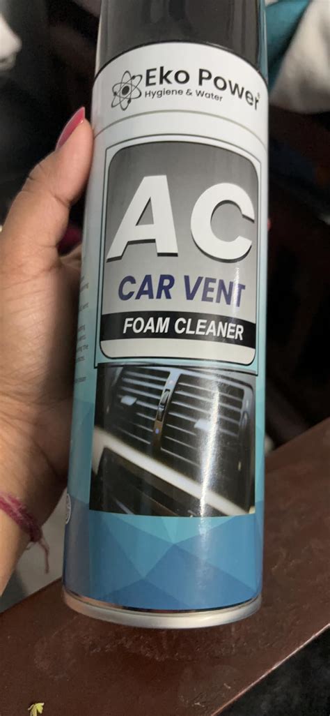 EcoCare AC Vent Kleen Hygiene Car Foam Cleaner for Best Cooling & Duct ...