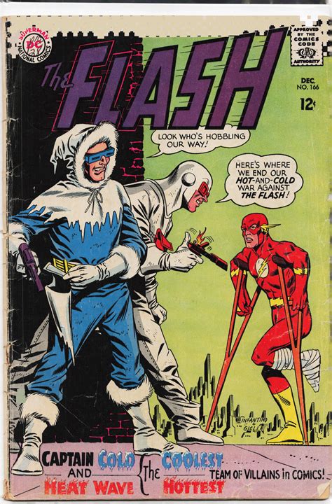 The Flash #166 (1966) The Flash | Comic Books - Silver Age, DC Comics ...