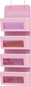 Flipkart SmartBuy Over Door/Wall Mount 4 Clear Window pocket Organizer ...