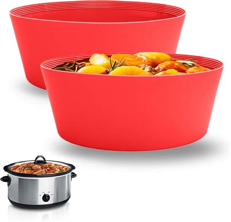Amazon.com: 2 Pack Slow Cooker Liners for 7-8QT CrockPot and other Oval ...