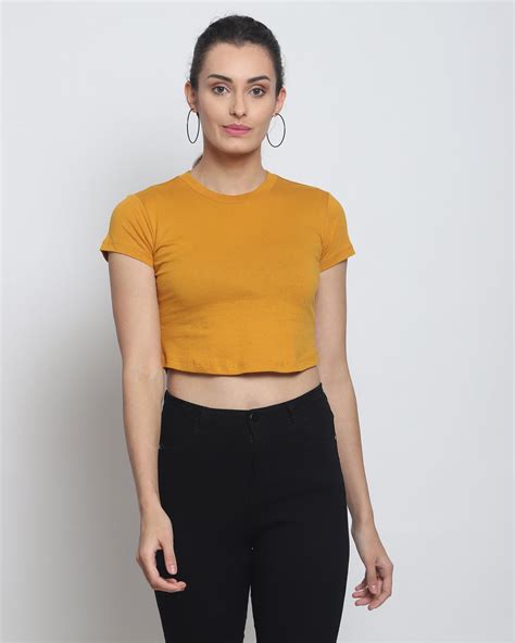 Melangebox Crop Tops | 100% Pure Cotton | Solid & Detailed | Only ₹299 ...