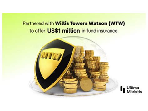 Ultima Markets partnered with Willis Towers Watson (WTW) to offer USD 1 ...
