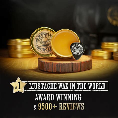 Best Mustache Wax In The World | Death Grip Wax – Death-Grip