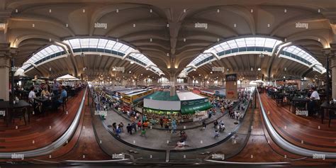 360° view of Municipal Market, Sao Paulo, Brazil - Alamy