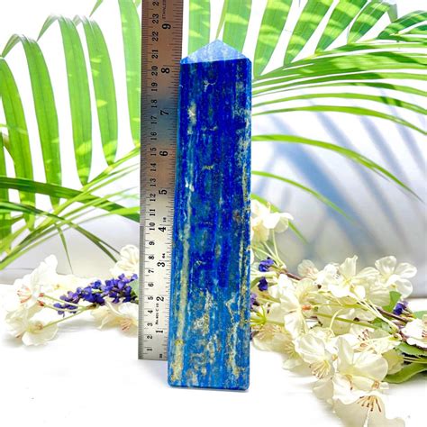 Buy Large Lapis Lazuli Obelisk Tower Online (Truth) - Talk to Crystals
