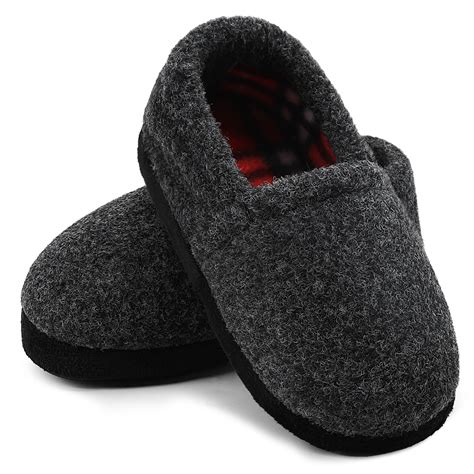 Berhood Boys Slippers Comfy Indoor Outdoor House Slipper Shoes for ...