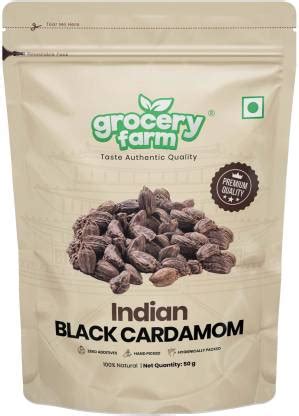 Grocery Farm Indian Black Cardamom| Natural Badi Elaichi | Flavorful ...