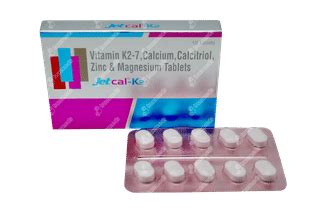 Jetcal K2 Tablet 10 - Uses, Side Effects, Dosage, Price | Truemeds