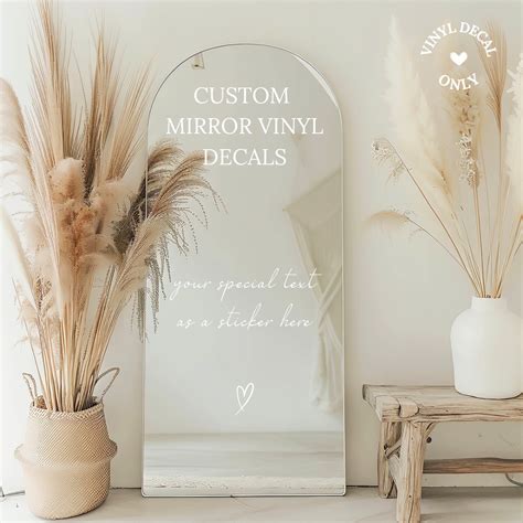 Custom Mirror Decal Stickers Vinyl Stickers to DIY your own Wedding Mi – Champagne Occasions