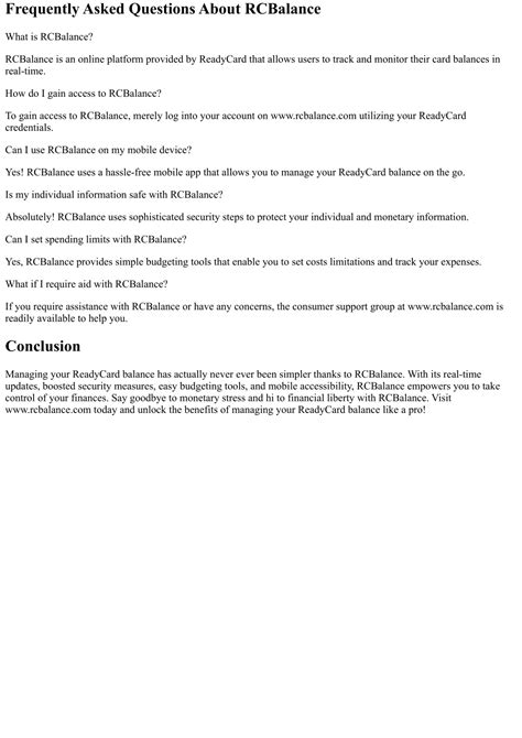 PPT - Unlocking the Benefits of RCBalance: The Ultimate Guide to ...