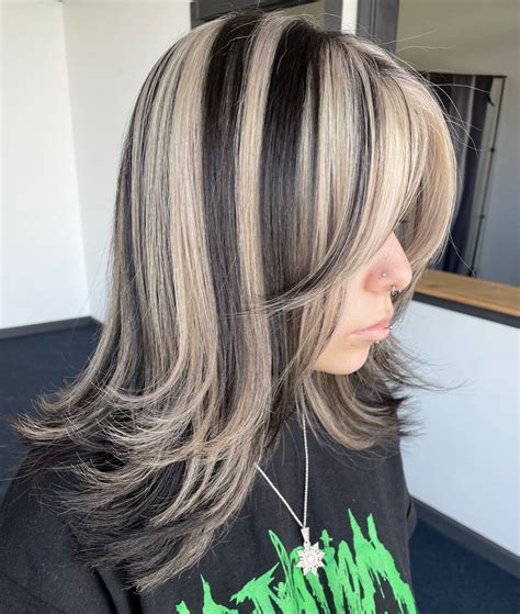 Short Highlighted Blonde Hair