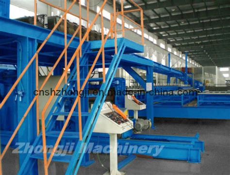 China Continuous PU (Polyurethane) Sandwich Panel Production Line ...