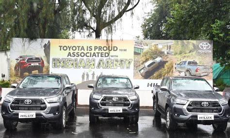 ਭਾਰਤੀ ਫੌਜ ਨੂੰ ਮਿਲੀ Toyota ਦੀ ਪਾਵਰਫੁੱਲ ਪਿਕਅੱਪ SUV Toyota Hilux