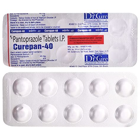 Curepan-40 - Strip of 10 Tablets : Amazon.in: Health & Personal Care