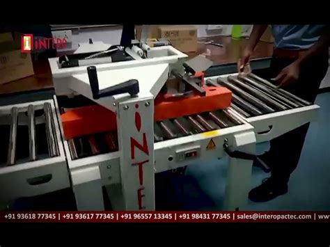 Intero Carton Box Sealing Machine - Carton Taping Machine Manufacturer ...