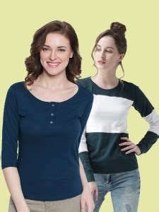 Women Henley - Buy Women Henley online at Best Prices in India ...