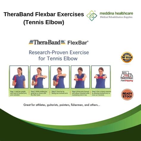 TheraBand® Flexbar Exercisers - MHE Medical Supplies Sdn Bhd