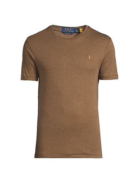 Shop Polo Ralph Lauren Slim-Fit Cotton T-Shirt | Saks Fifth Avenue
