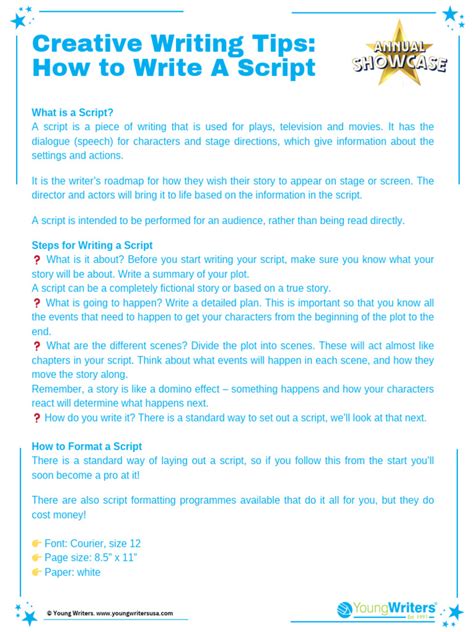 Image result for 4 Script Writing