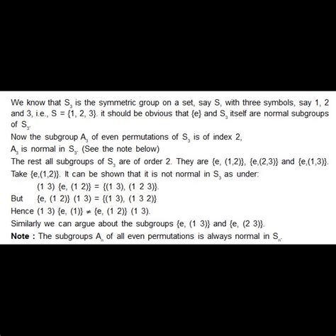 The number of distinct normal subgroups of S3 is