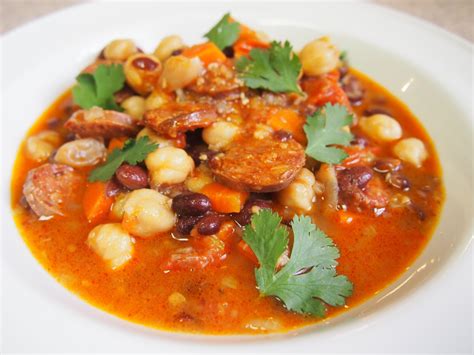 Me, My Food and I: Chorizo and Beans Stew