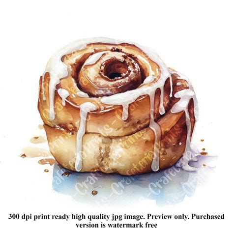 Cinnamon Roll Clipart