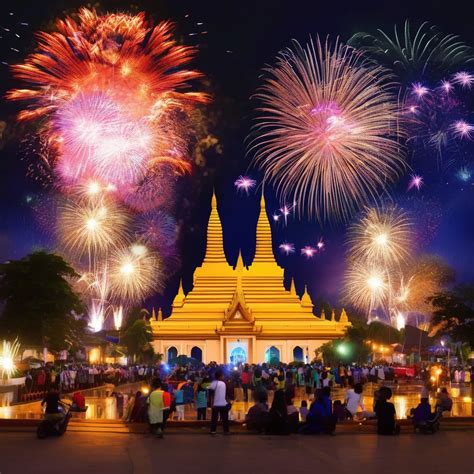 New Years Eve 2026 In Laos,Celebration & Fireworks