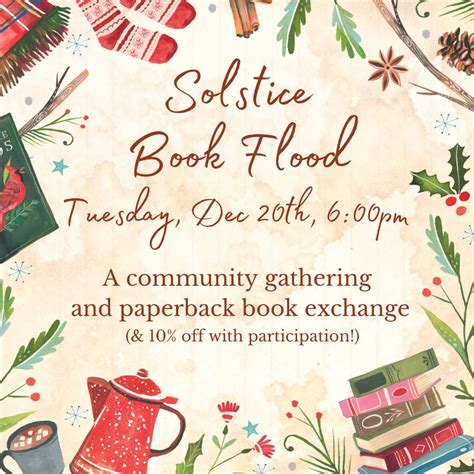 Paulina Springs Books Hosts Solstice Book Flood