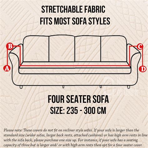 Universal Jacquard Fabric Sofa Cover- Beige – House of quirk