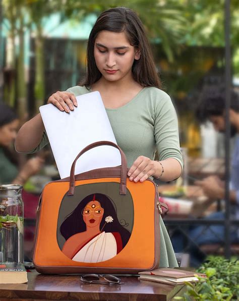 Laptop Bag | Silent Poetry – Kalankit