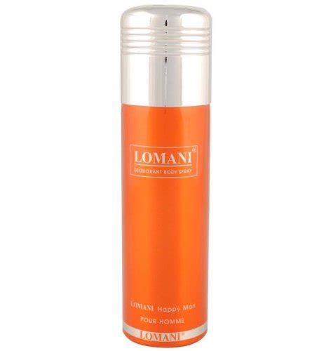 Lomani Happy Man Deodorant Spray - 200 ml (For Men) : Amazon.in