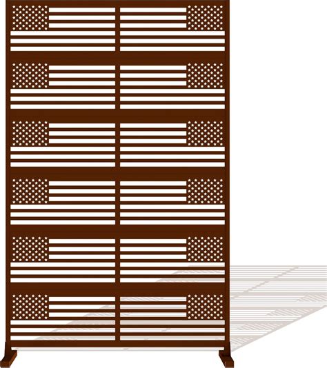 Amazon.com : Patio Privacy Screen for Balcony, Metal Outdoor Privacy ...