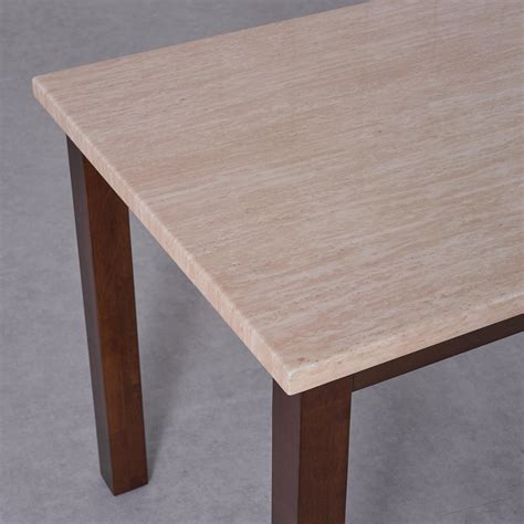 Buy Harmony Sia Faux Marble Top 4-Seater Dining Table - Beige from Home ...