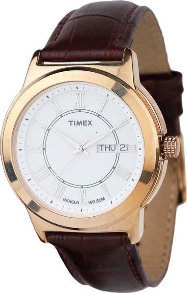 TIMEX Timex Analog White Dial Men's Watch-TWEG18007 TWEG1800 Analog ...