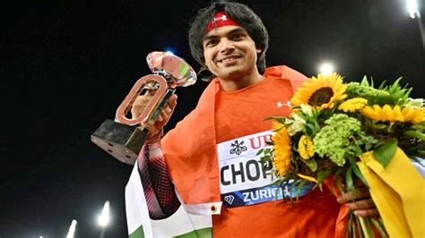Neeraj Chopra clinched the historical Diamond League Trophy | Neeraj ...