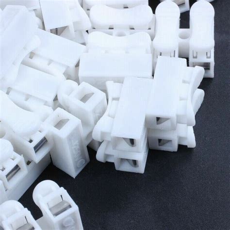 CH2 Spring Quick Wire Connector Cable Clamp Terminal Block Connector M