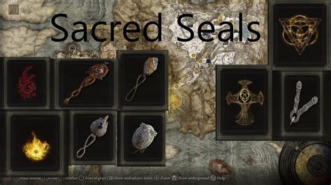 Elden Ring how to obtain All Sacred seals, locations and how to find ...