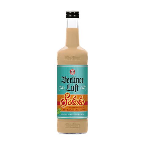 Berliner Luft Schoko Liqueur 10.7L — Jetzt Kaufen!