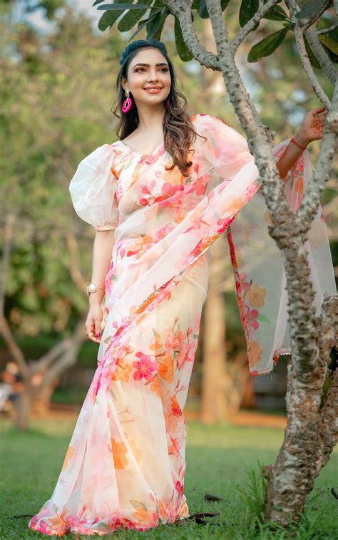 Organza Sarees