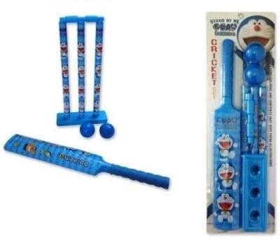 WONDER CREATURES Doraemon Cricket Kit For Kids Cartoon Character ...