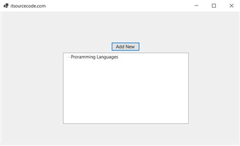 TreeView Vb.net Tutorial 的图像结果