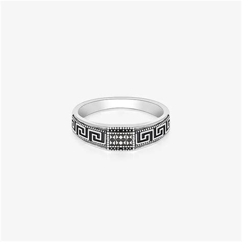 Bohemian Black Men's Ring - Touch925